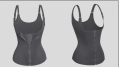 SLIM FIT WOMEN BODY SHAPER FOR LADIES  WAIST TRAINER PUSH UP VEST TUMMY BELLY GIRDLE WOMEN BODY SHAPER WAIST CINCHER CORSET ZIPPER VEST SHAPEWEAR- WOMEN BODY SHAPER FOR LADIES SLIMMING BELT FOR CHUBBY GIRLS- BLACK BLUE AND PURPLE - M L XL XXL. 