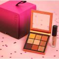 Huda Beauty Set Of Mini Liquid Matte In girlfriend + Obsessions Eyeshadow Palette In Topaz. 