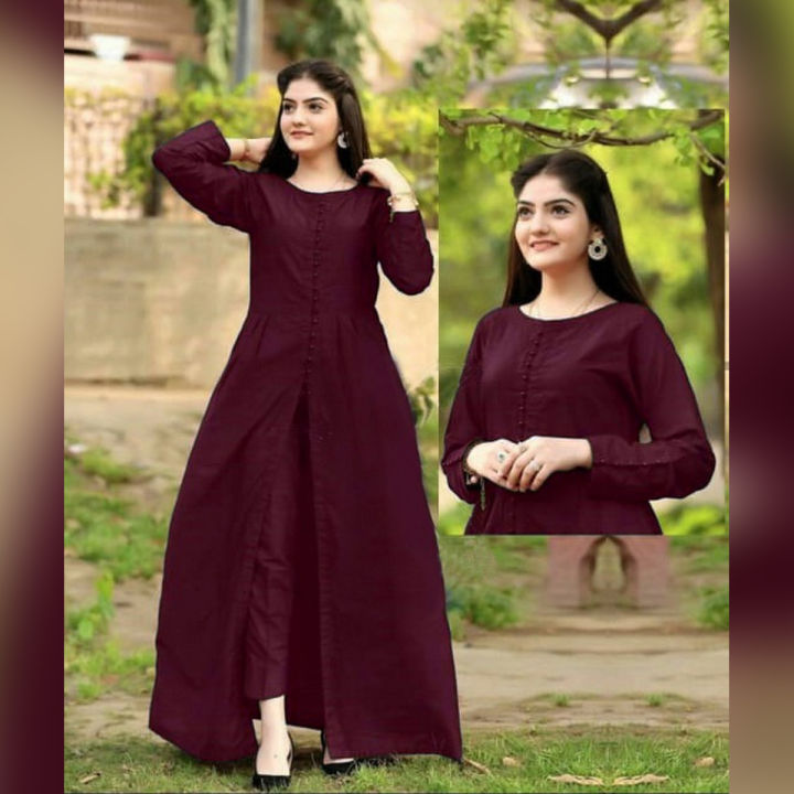 All Accessories Maxi with Trouser Stitched 2 pc for her
