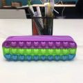 Pop Fidget Pencil Case for Girls, Push Pop Bubble Pencil Pen Case for Kids, Pop up Pencil Case Large Capacity, Pop up Pencil Pouch Fidget Toy, Poppet Pencil Boxes School Season Gifts. 