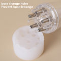 6ml Scalp Applicator Mini Head Massager Roller Ball Brush Hair Growth Essential Oil Medicine Liquid Applicator Massage Comb. 