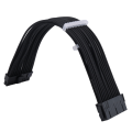 Computer Power Extension Cable PSU ATX 24Pin Extension Cable 8-Pin 6+2pin Cord 24-Pin Motherboard Extension for Computer. 