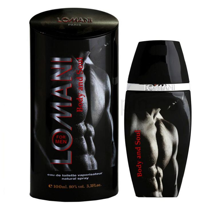 Lomani Body and Soul Perfume For Men - Eau de Toilette - 100 ml