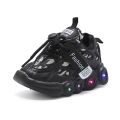 Kids Sneaker Led Lights Boys and Girls Non Slip Running Casual Shoes. 