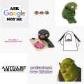 25pcs FUNNY MEMES stickers pack based on relatable content instagram and internet jokes bibble and humor cute cool aesthetic high durability. 