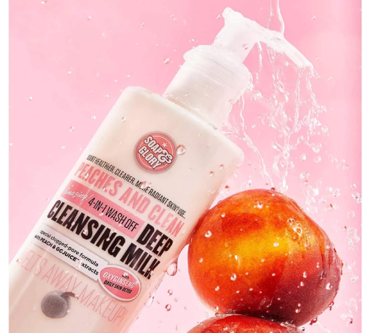 Soap%20and%20Glory%20Peaches%20and%20Clean%20Deep%20Cleansing%20Milk%20350ml%20-%20100%20%25%20original%20product%20-%20Image%203