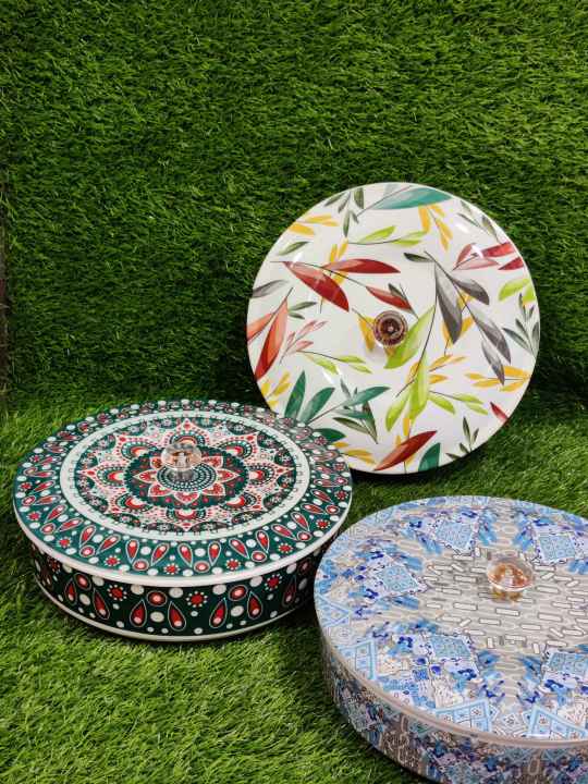 Melamine Bread Box\ Roti Box \ With Crystal Klasi \ Food Warmer \ Food Keeper\ Nan Box \ Food warmer \ Food boxes \ PlastIc Boxes \