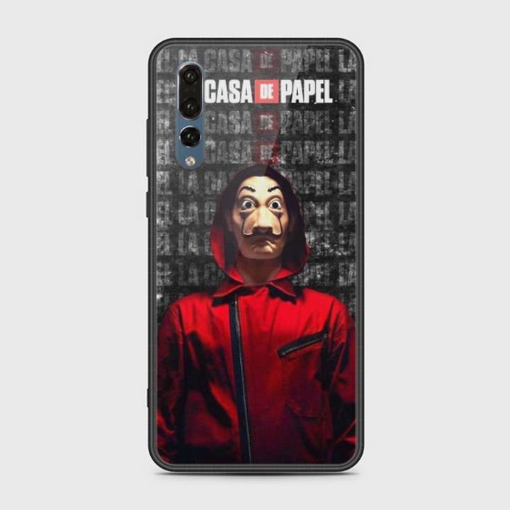 Huawei P20 Pro Cover - SkinLee HQ Infinity Glass Case (Soft) - Money Heist - SKINLEE-626-1-819-148