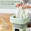 Portable Washing Machine - Washing Machine - Folding Washing Machine - Mini Washing Machine - Washing Machine Automatic - Dryer - Portable Mini Folding Washing Machine -11L Portable Mini Washer with 3 Modes - Socks, Baby Clothes, Underwear, Towel,& Travel. 