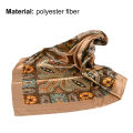 Retro Neckerchief Smooth Square Smooth Retro Neckerchief Scarf. 