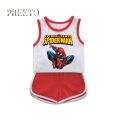 Spiderman tshirts and shorts Printed Boys. 