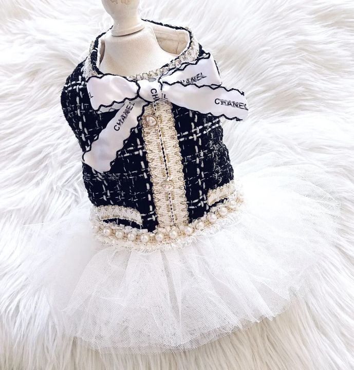 Princess%20Dog%20Dress%20Cat%20Dresses%20Plaid%20Lace%20Design%20Girl%20Pet%20Puppy%20Skirt%20Warm%20Clothes%20Outfit%20-%20Image%206