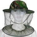 Camouflage Patten Beekeeper Hat Beekeeping Face Mask. 