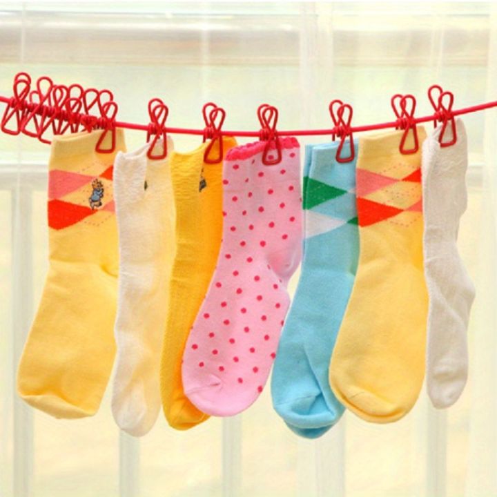 Stretchable%20Long%20Elastic%20Cloth%20Drying%20Rope%20With%2012%20Metal%20Clips%20Hangers%20Portable%20Clothes%20line%20for%20Travel/Home%20Small%20Places%20-%20Image%202