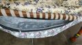 traditional baby sleeping cradle swing with mosquito net. 