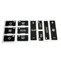 FG Car Air Condition Ac Climate Control Button Repair Stickers Decals Styling Decors For Audi A2 A3 A8L. 