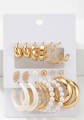 Pack Of 12 - Earrings Tops Fashion Women trendy stylish girls EarringE-5642. 