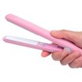 Mini Hair Straightener Clipboard Small Power Plug Curling Hair Straight Hair Girls Air Bangs Portable Hair Straightener. 