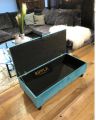 New Wooden Storage Ottoman puffy in Imported Velvet Fabric (4ft x 2ft). 
