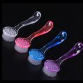 Non-electric Exfoliating Facial Brush Skin Care Soft Scrub Plastic With Handle-random. 