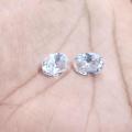 Original Zircon Stone White Color 8.0 crt ± 1crt Gems Stone for ring round shape stone. 