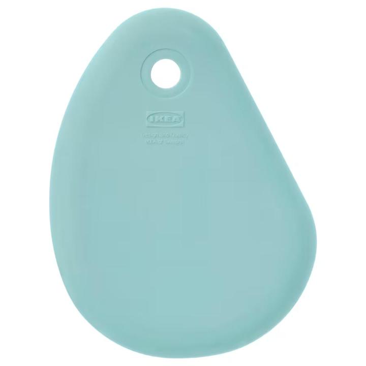 Bowl scraper Ikea silicone light blue
