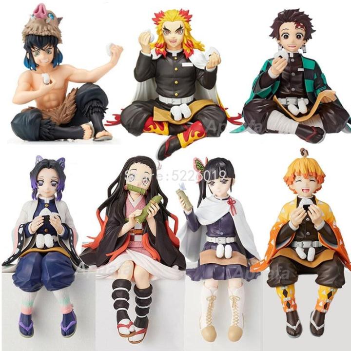 14 emon Slayer Anime Figure amado engoku youjurou Action Figure imetsu o Yaiba amado anjirou ezuko Figurine oll o