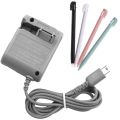 DS Lite Charger Kit, AC Power Adapter Charger and Stylus Pen for Nintendo DS Lite Systems Wall Travel Charging Cable 5.2V 450mA. 