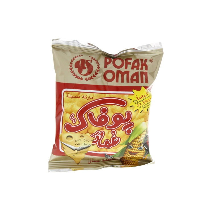 Pofaq Oman Chips 12g | Pack of 5