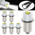 P13.5S 3W DC3V-12V DC6V-24V LED Upgrade Lamp Bulb Flashlight Replacement Bulb Torch Emergency Light Bulbs Work CD Cells. 