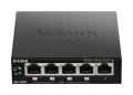 Dlink 5‑Port Fast Ethernet PoE Unmanaged Desktop Switch DES‑1005P. 