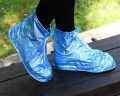 Waterproof Protector Shoes Boot Cover Unisex Zipper Rain Shoe Covers High-Top Anti-Slip Rain Shoes Cases. 
