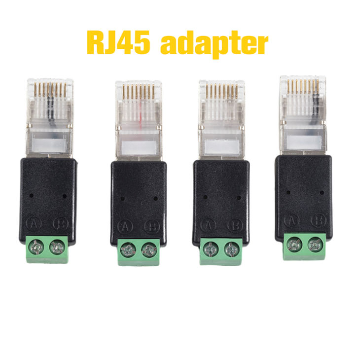 RJ45 To Rs485 Converter RJ45 Terminal Adapter Crystal Head To Terminal Block Cuilei