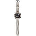 For Garmin Instinct / Instinct Esports Two-color Silicone Watch Band(Tundra White+Black). 