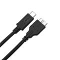 USB 3.1 Type-C to USB 3.0 Micro B Cable Connector For Hard Drive Smartphone CELL PHONE PC. 