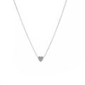 Heart Shape Clavicle Necklace for Girls Summer New Fashion Simple Temperament Alloy Women Accessories. 