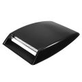 Universal Car Auto Black Decorative Air Flow Intake Scoop Bonnet Vent Cover Hood. 