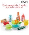 Kitchen Set for Kids  42-Pcs / 36-Pcs, / 53-Pcs Realistic Lights, Sounds, Running Water Sink, and Durable Plastic Accessories,Portable kitchen set for girls and cooking kitchen play set for kids. 