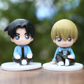 Anime Conan Handmade Cute Thief Kidd Xiaolan Show One An Room Transparent Doll Desktop Decoration Ornament. 