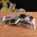European Butter Dish Box, Lith Lid Cheese Butter Box Cheese Server, for Home Kitchen. 