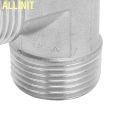 Allinit T Shaped Connector G1in Male Thread Stainless Steel Tee Adapter Hardware Pipe GP. 