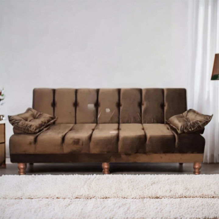 Costumize A.H.Q interior Sofa kam Bed unique style pure Imported Fabric 12 years guarantee of foam low price quality product