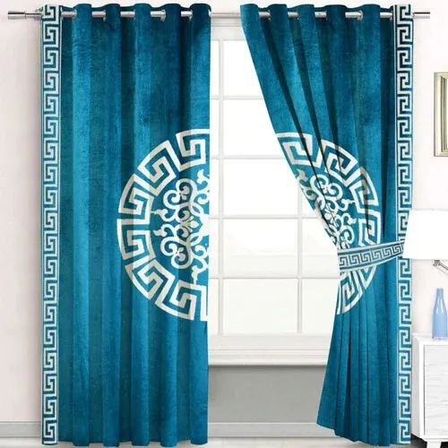 Premium%20Splendid%20Blackout%20Velvet%20Curtains%20Black%20White%20(%202%20Curtain%20set%20)%20-%20Image%202