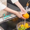 Durable Plastic Sink Splash Guard water ripple Heightenin Sink Guard Baffle Plate Reusable Leakage hole Washbasin baffle Kitchen. 