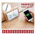 96 Pcs Plastic Switch and Receptical Spacers Electrical Outlet Spacer for Electrical Box + 30 Pcs Screws. 
