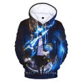 New Solo Leveling Sung Jin Woo 3D Printed Hoodies Hot Korean Sung Jin Woo Sweatshirts Men's O-Neck Oversized Hoodies 2XS-5XL. 
