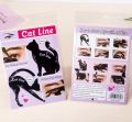 Women Cat Line Eye Makeup Eyeliner Unique Stencils Templates Makeup Tools     1. Thoughtful design for woman's eye beautiful.     2. With 10 different style, it can meet most of your needs.     3. Easy and convenient to use,portable size, easy to carry. r. 