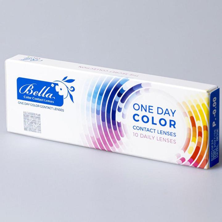 Bella Oneday Pine | Color Contact Lenses | Plain & Power ±0.00 to -4.00 | Bella Contact Lenses
