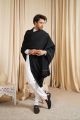 Premium Quality White Shawl For Men - Kashmiri Dhussa Shawl For Men - Winter Shawl Chadar For Men -White. 