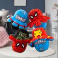 SHIP IN 12HR! Flip Octopus Doll SuperHeroes Plushie Stuffed Toys Spider-Man/iron-man/Batman/Thor/Joker Octopus Double-Sided Flip Doll Reversible Octopus Pop It Toys for Kids Boy Plush Doll Gift-box Birthday For Man Sotong patung dolls octopus squid toy. 